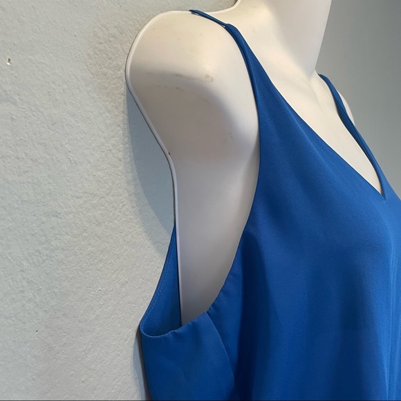 STELLA LUCE Royal Blue Camisole Tank Top Medium - Picture 3 of 6